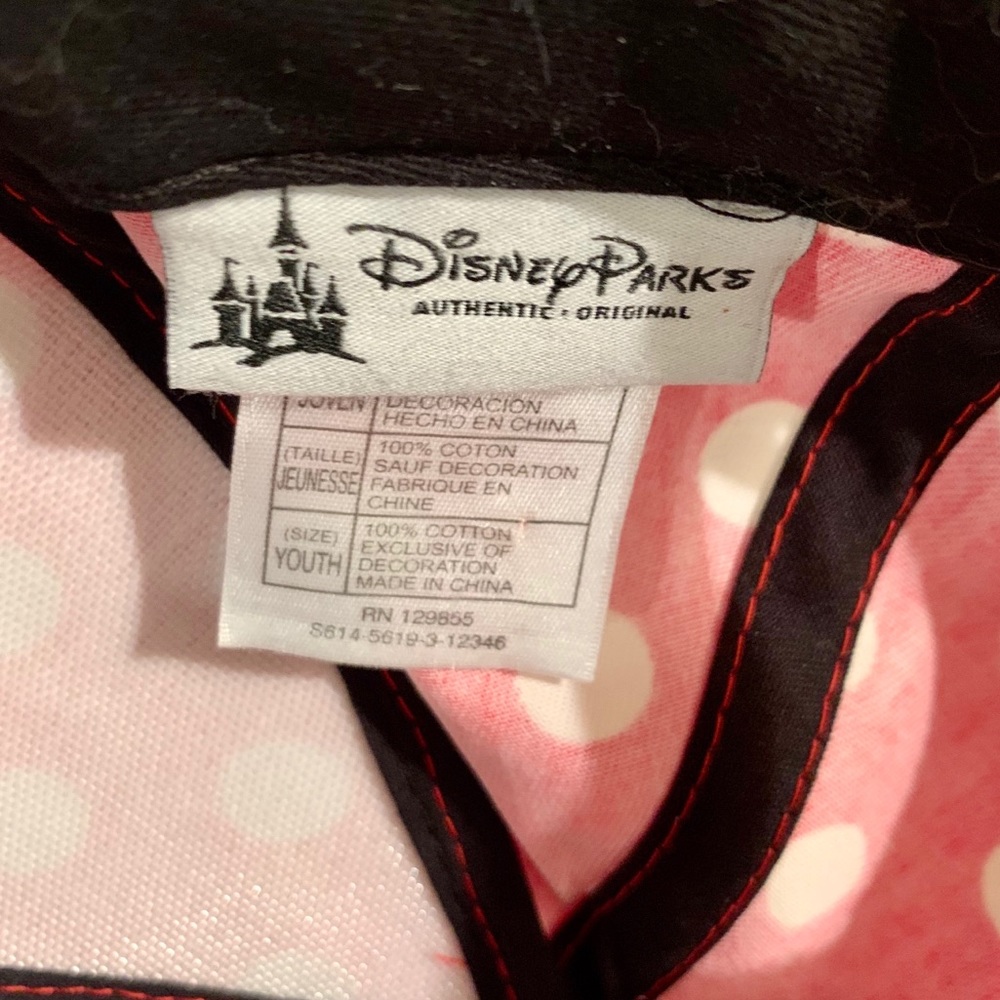 Disney Parks Minnie Mouse Hat with Ears - Picture 4 of 4